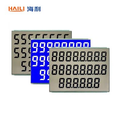 Paparan LCD Segmen untuk Dispenser Bahan Api