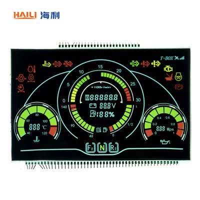 Paparan LCD Segmen untuk Instrumen